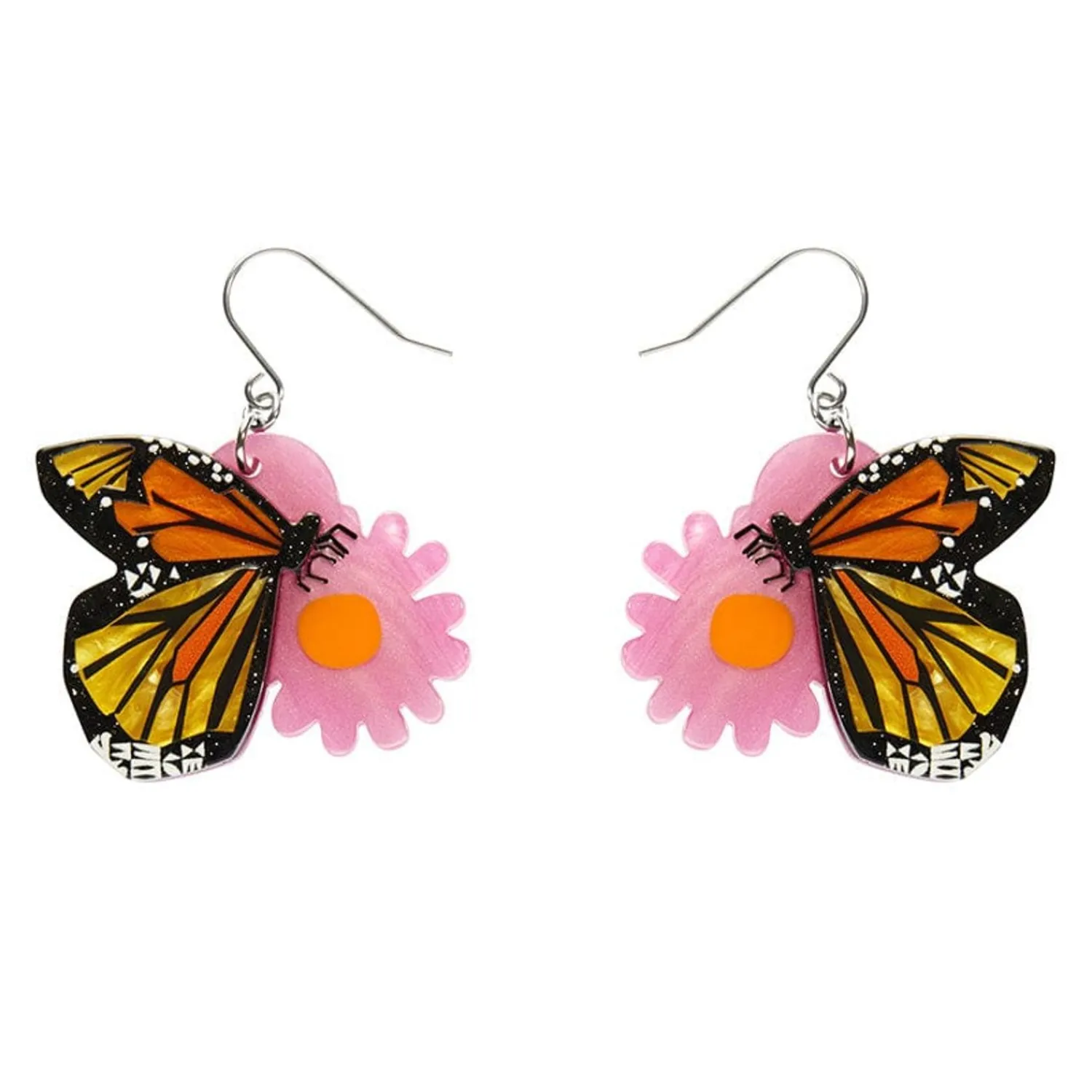 A Butterfly Named Flutter Drop Earrings^Erstwilder Online