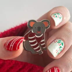 A Comfy Christmas Enamel Pin^Erstwilder Clearance