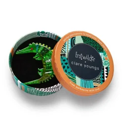 A Crocodile Named Growl Brooch^Erstwilder Sale