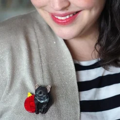A Devilish Christmas Brooch^Erstwilder Outlet