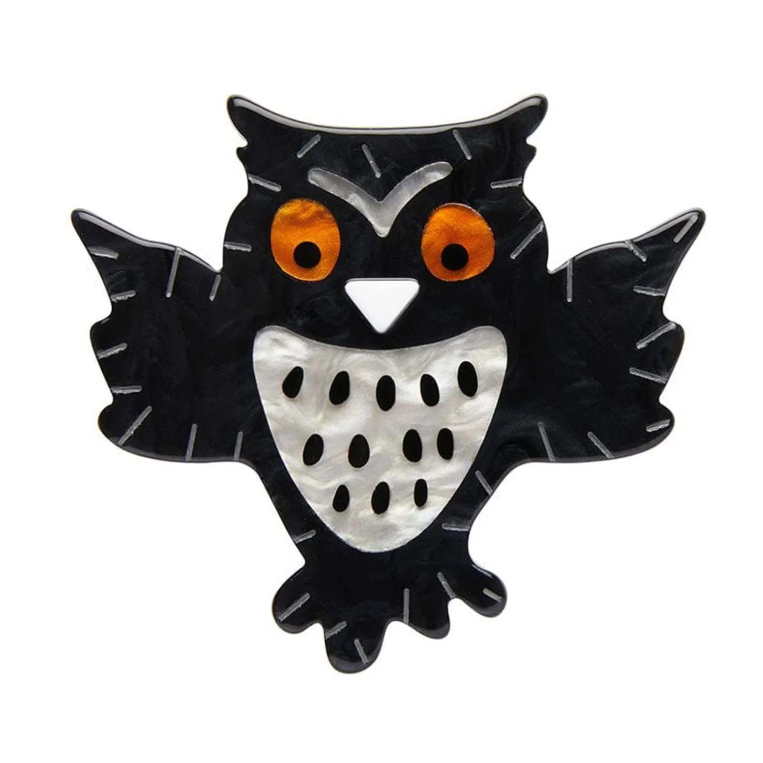 A Halloween Hoot Brooch^Erstwilder New