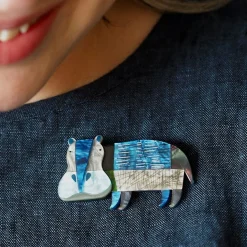 A Hippo Named Grunt Brooch^Erstwilder Outlet