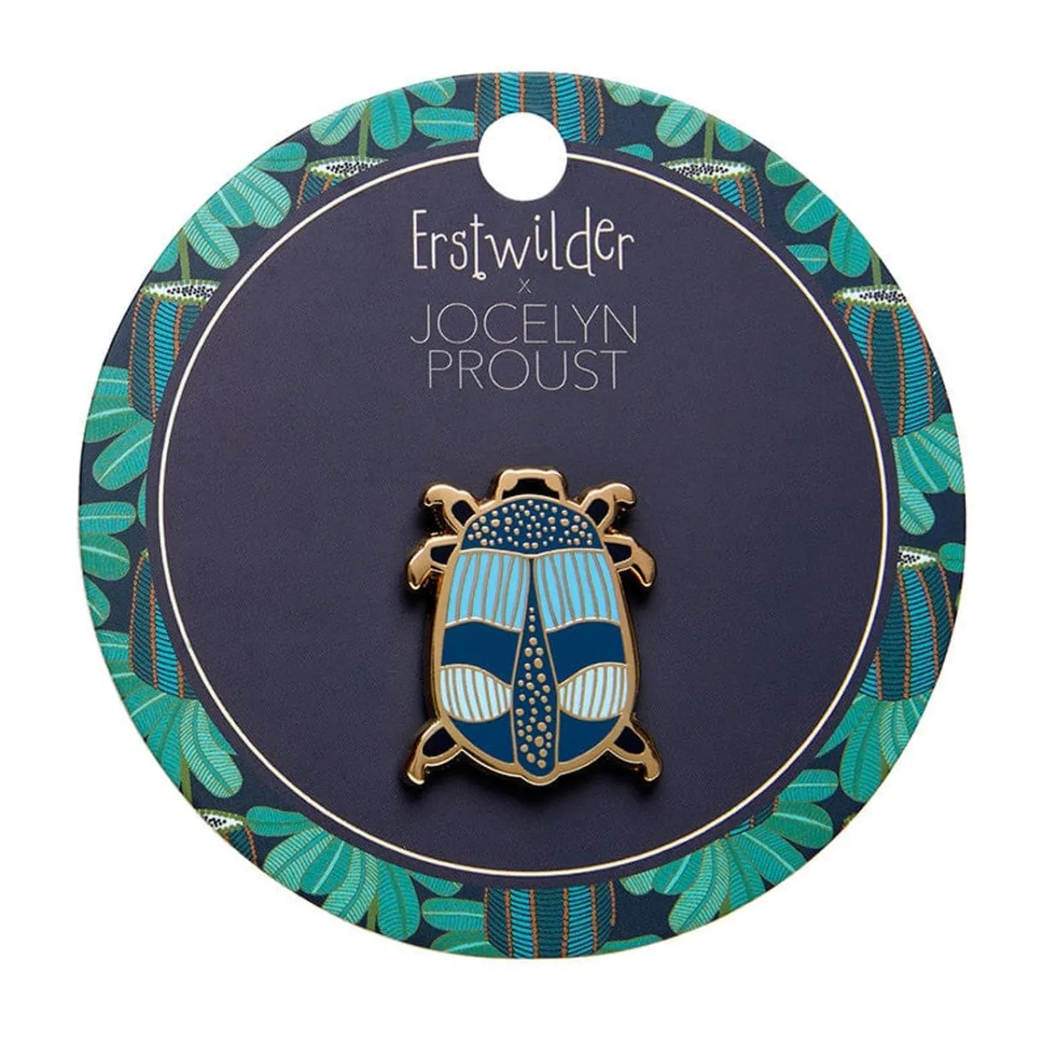 A Jewel Among Beetles Enamel Pin^Erstwilder Clearance