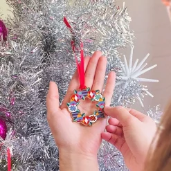 A Jolly Christmas Enamel Tree Ornament^Erstwilder Best