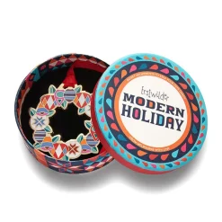 A Jolly Christmas Enamel Tree Ornament^Erstwilder Best