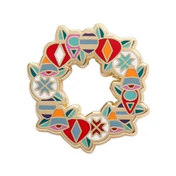 A Jolly Christmas Enamel Pin^Erstwilder Outlet