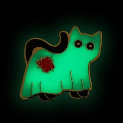 A Most Ghostly Kitty Enamel Pin^Erstwilder Outlet