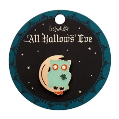 A Most Ghostly Owl Enamel Pin^Erstwilder
