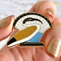 A Most Sacred Bird Ibis Enamel Pin^Erstwilder Best