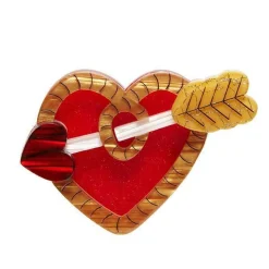 A Shot Through The Heart Brooch^Erstwilder Best