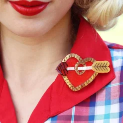 A Shot Through The Heart Brooch^Erstwilder Best