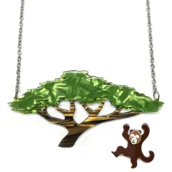 Acacia Escape Necklace And Mini Brooch Set^Erstwilder Best