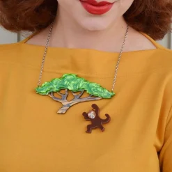 Acacia Escape Necklace And Mini Brooch Set^Erstwilder Best