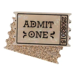 Admit One Ticket Brooch^Erstwilder Online