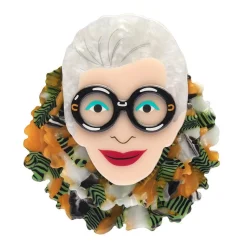 Adorned In Feathers Iris Brooch^Erstwilder Outlet