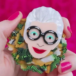 Adorned In Feathers Iris Brooch^Erstwilder Outlet