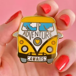 Adventure Awaits Enamel Pin^Erstwilder New