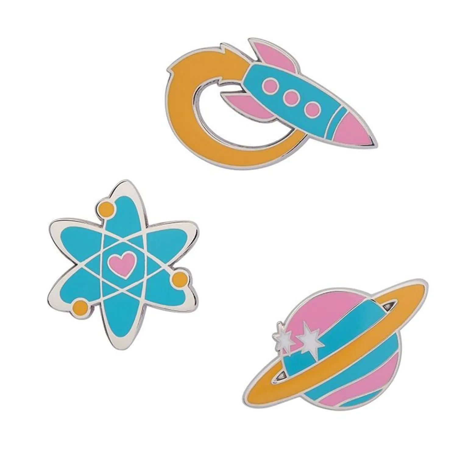 Adventurous Atom Enamel Pin^Erstwilder New