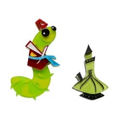 Advice From A Caterpillar Double Brooch^Erstwilder Hot