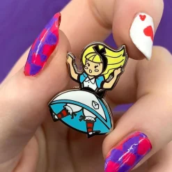 Alice Down The Rabbit Hole Enamel Pin^Erstwilder