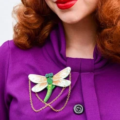 As The Dragon Flies Brooch^Erstwilder Sale