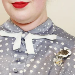 Avian Adore Heron Brooch^Erstwilder Hot