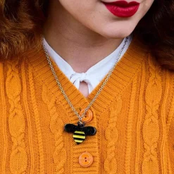 Babette Bee Pendant Necklace^Erstwilder