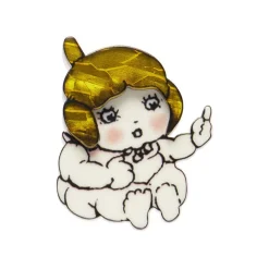 Baby Gumnut Mini Brooch^Erstwilder Hot