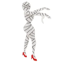 Bandaged Beauty Mummy Brooch^Erstwilder Hot