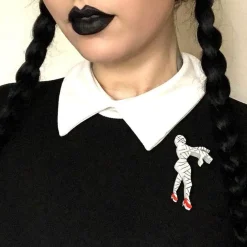 Bandaged Beauty Mummy Brooch^Erstwilder Hot