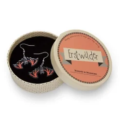 Bite Night Bat Earrings^Erstwilder New