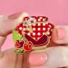 Black Cherry Bounce Enamel Pin^Erstwilder Outlet