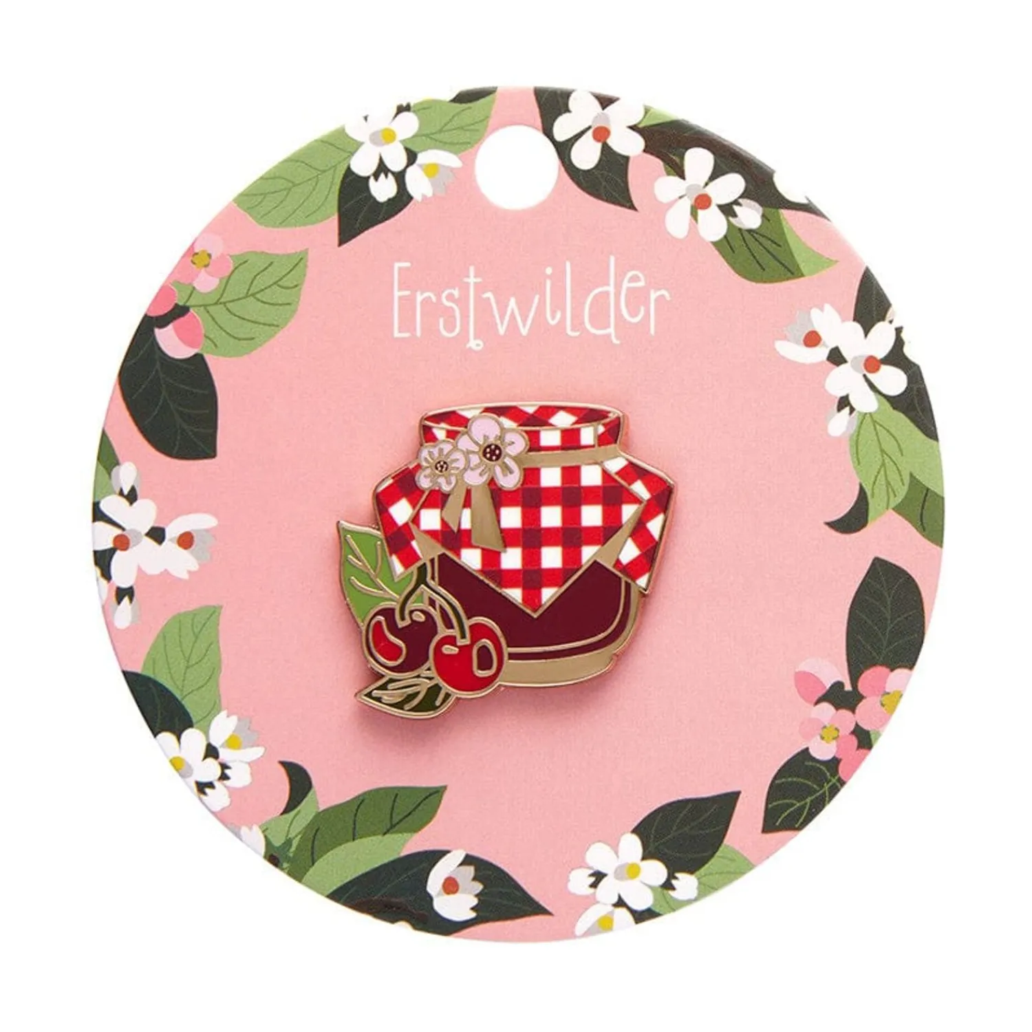 Black Cherry Bounce Enamel Pin^Erstwilder Outlet