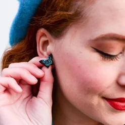 Blue Emperor Earrings^Erstwilder Online