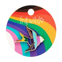 Bluebird Of Happiness For All Enamel Pin^Erstwilder Clearance