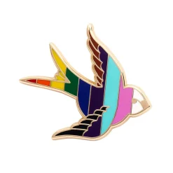 Bluebird Of Happiness For All Enamel Pin^Erstwilder Clearance