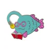 Bright-Eyed Bibliophile Enamel Pin^Erstwilder New