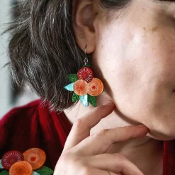 Brilliant Blossoms Flowering Gum Drop Earrings^Erstwilder Online