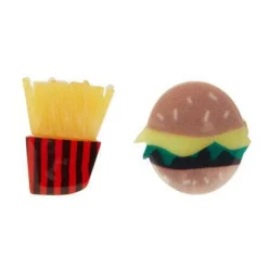 Burger And Fries Earrings^Erstwilder Clearance