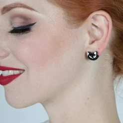 Carla Cat Earrings^Erstwilder Online