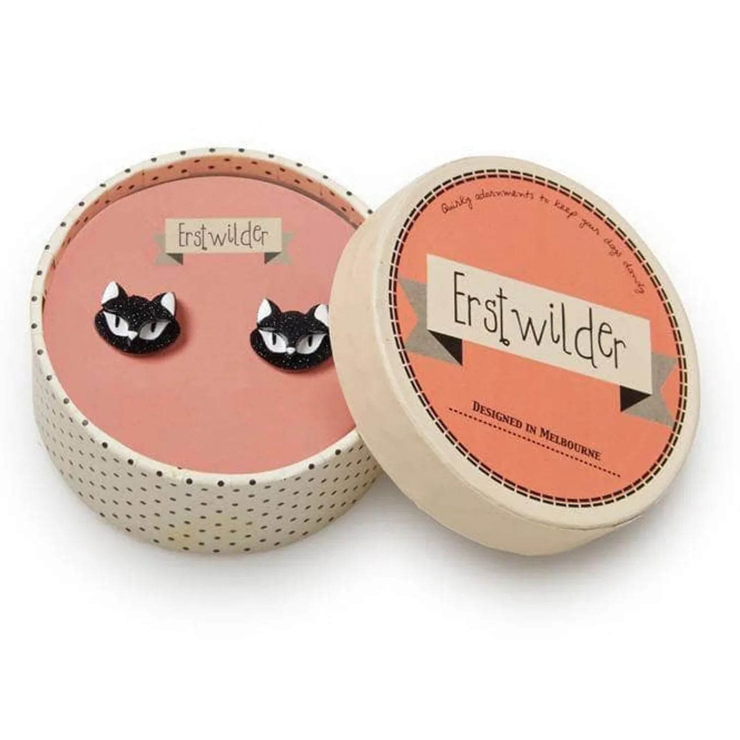 Carla Cat Earrings^Erstwilder Online
