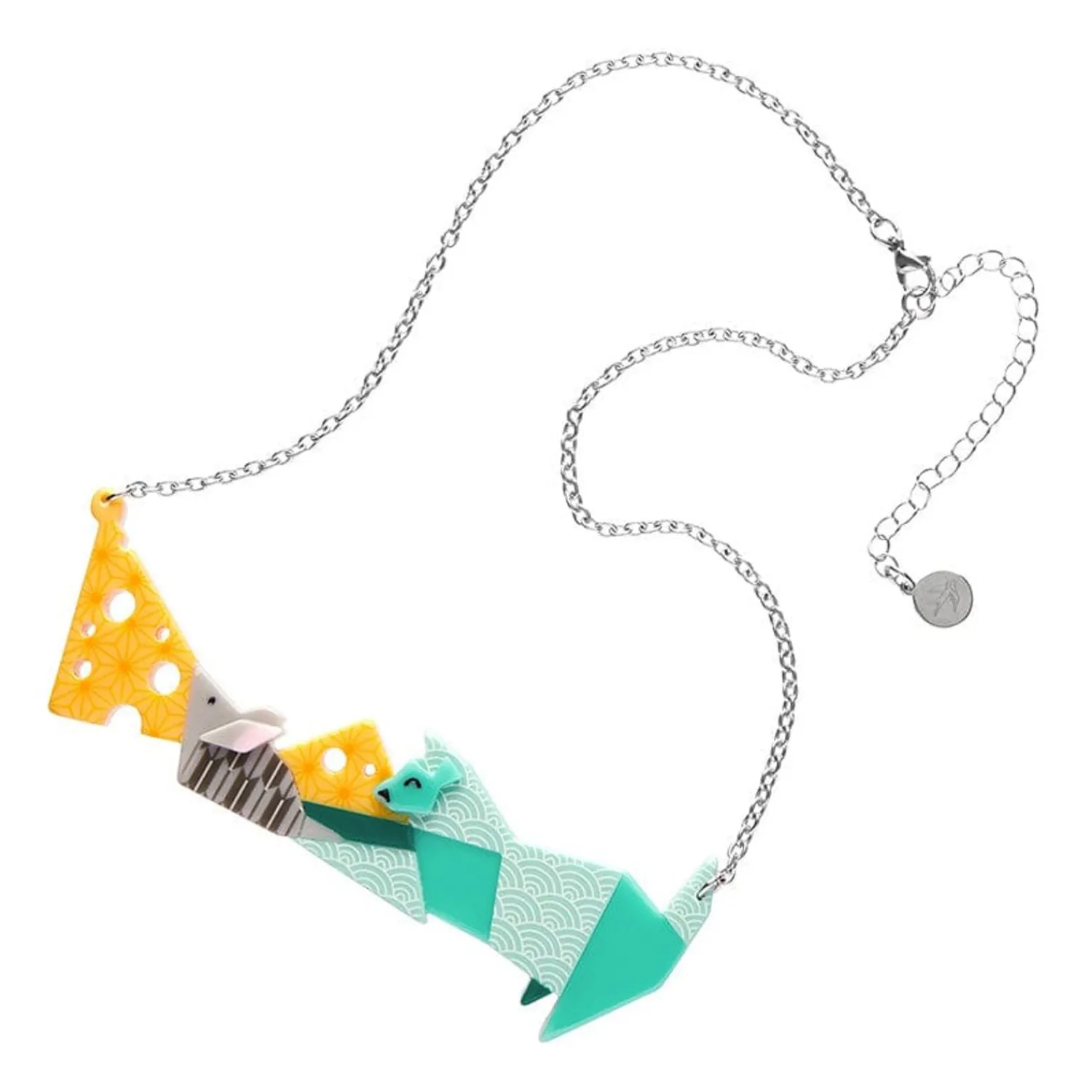 Cat And Mouse Necklace^Erstwilder Clearance