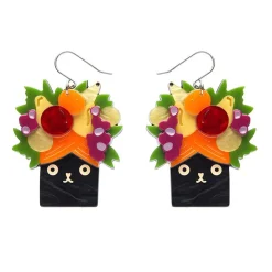 Catmen Miranda Drop Earrings^Erstwilder Clearance