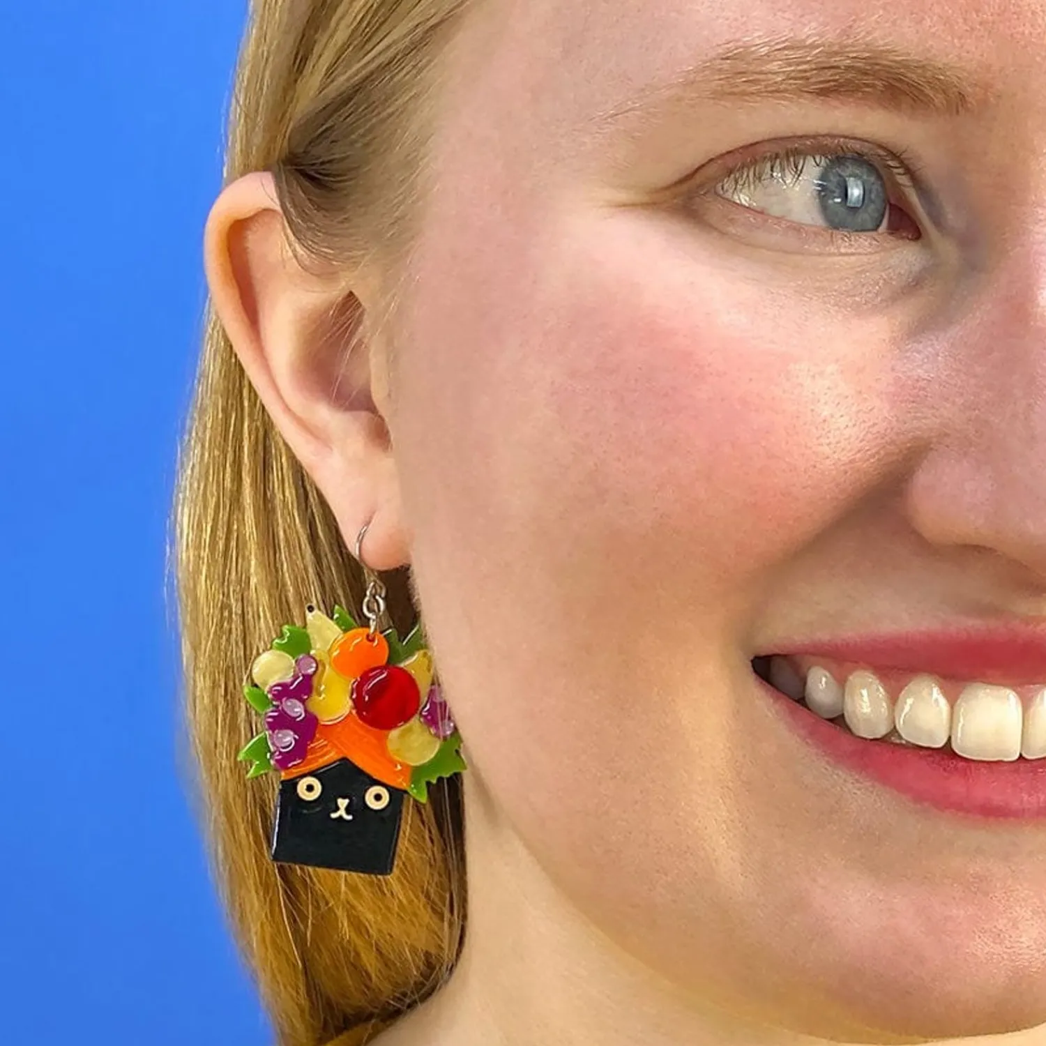 Catmen Miranda Drop Earrings^Erstwilder Clearance