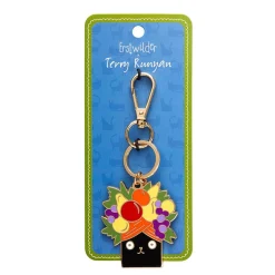 Catmen Miranda Enamel Key Ring^Erstwilder Online