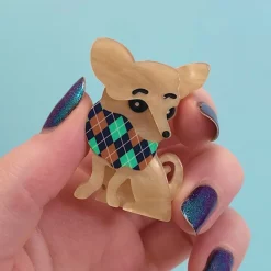 Chi Chi Chihuahua Mini Brooch^Erstwilder Best