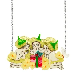 Christmas Morning Necklace^Erstwilder Clearance