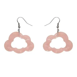Cloud Solid Glitter Resin Drop Earrings - Pink^Erstwilder Hot