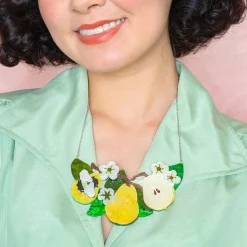 Compare The Pear Statement Necklace^Erstwilder New