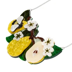 Compare The Pear Statement Necklace^Erstwilder New